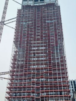 Строительство жилого комплекса. (г. Москва)