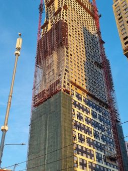 Строительство жилого комплекса. (г. Москва)