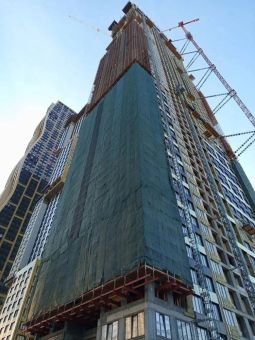Строительство жилого комплекса. (г. Москва)